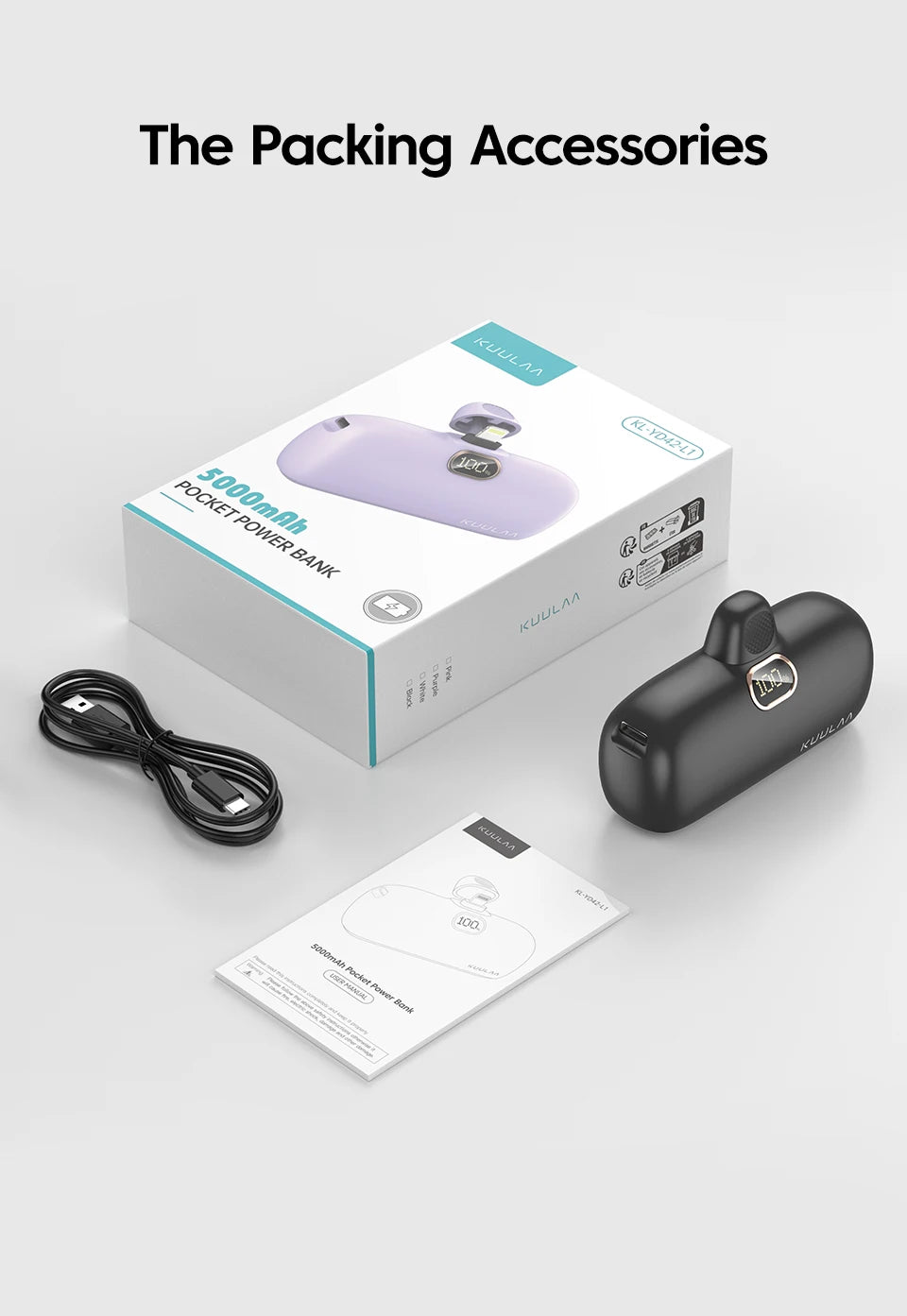 Mini Power Bank 5000mAh PowerBank Fast Charging For all Phone Batterie Externe Portable Charger