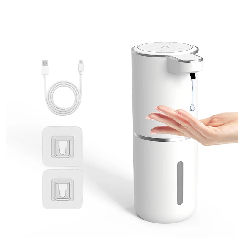 380ML Touchless Tabletop Or Wall-Mounted 4-Levels Adjustable Foam/Liquid Automatic Smart Sense Soap Dispenser Hand Wash Machine
