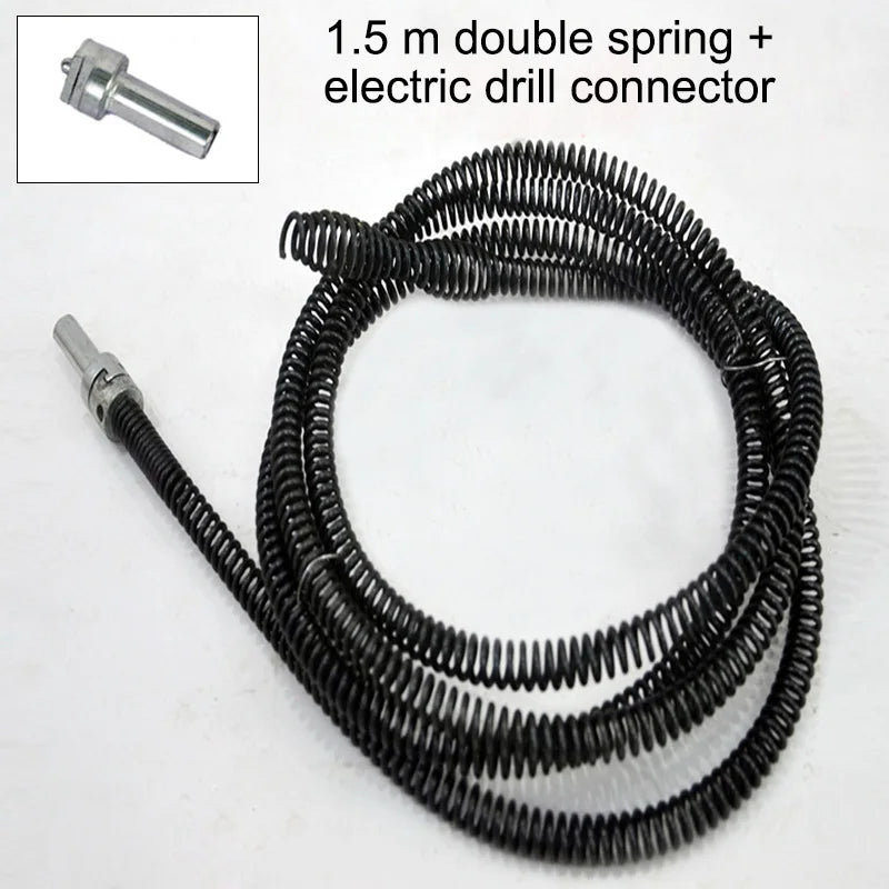 5m Drain Cleaning Snake for Kitchen & Bathroom Sinks