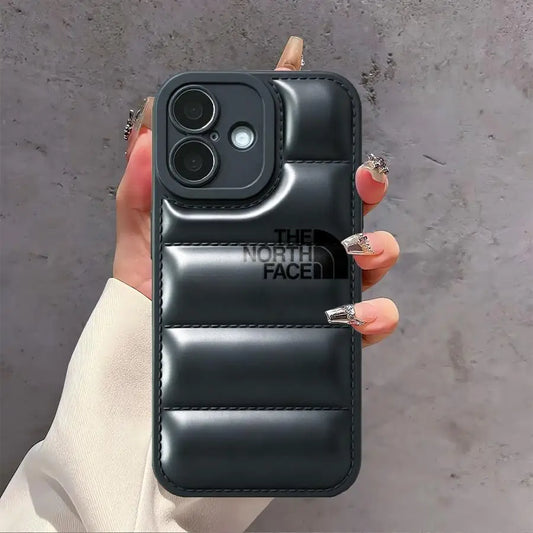 Down Jacket Cover Phone Case (for iPhone 17 16e 11 13 15 Plus 14 16 Pro Max Air 12)