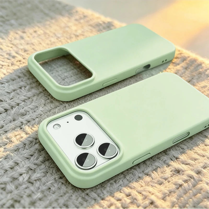 Liquid Silicone Phone Case (for iPhone 18, 17, 16, 15, 11, 12, 14, 13, 18) - Shockproof