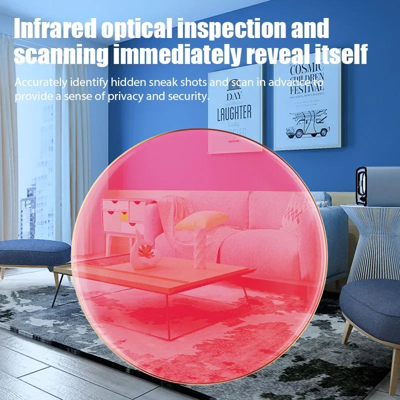 Camera Detector for Hidden Camera Portable Pinhole Lens Detect Gadget Anti-Peeping Security Protection Candid Detector
