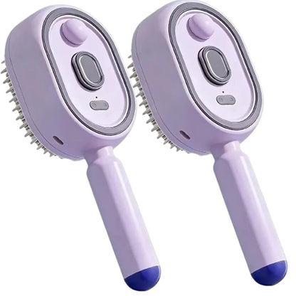 Electric Scalp Massage Brush with Spray Function & Self-Cleaning Bristles