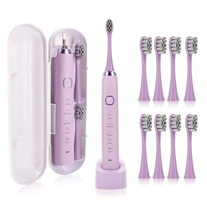 Fairywill FW-507 Rechargeable Sonic Toothbrush for Adults, USB Charging, Waterproof