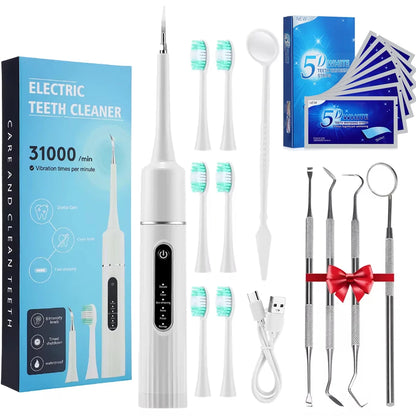Electric Sonic Dental Scaler for Plaque, Tartar & Stain Removal