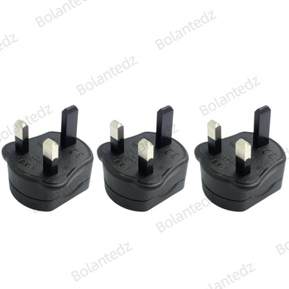 EU 2-Pin to UK 3-Pin Travel Plug Adapter for Shavers & Electric Toothbrushes