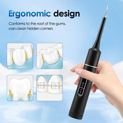Electric Sonic Dental Scaler for Plaque, Tartar & Stain Removal