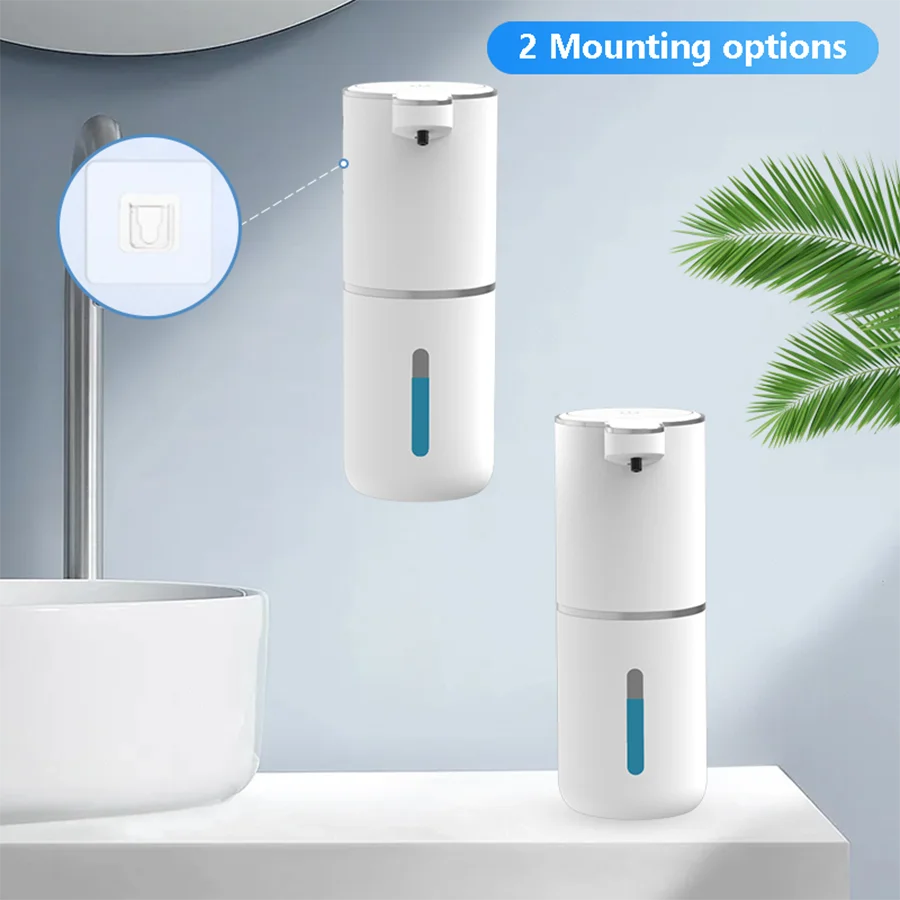 380ML Touchless Tabletop Or Wall-Mounted 4-Levels Adjustable Foam/Liquid Automatic Smart Sense Soap Dispenser Hand Wash Machine
