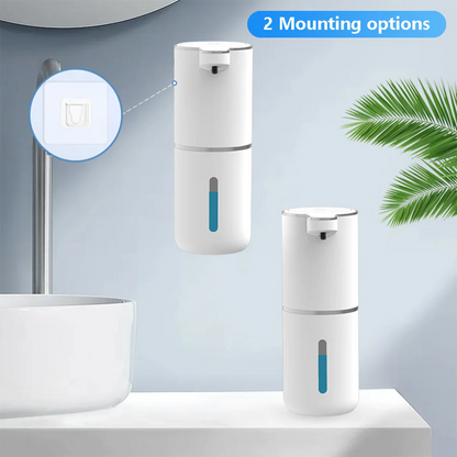 380ML Touchless Tabletop Or Wall-Mounted 4-Levels Adjustable Foam/Liquid Automatic Smart Sense Soap Dispenser Hand Wash Machine