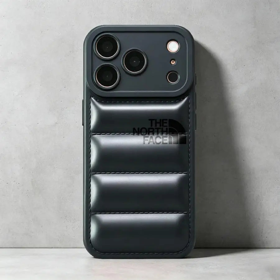 Down Jacket Cover Phone Case (for iPhone 17 16e 11 13 15 Plus 14 16 Pro Max Air 12)