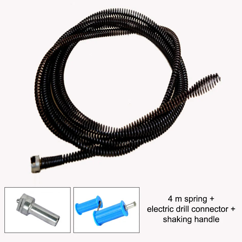 5m Drain Cleaning Snake for Kitchen & Bathroom Sinks
