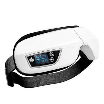 Foldable Eye Massager with Bluetooth, Vibration & Rechargeable Battery