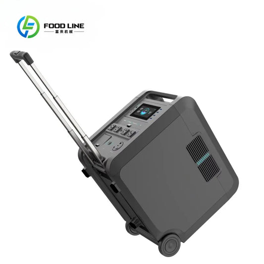 4200W Expandable Power Station, 6144Wh, Dual Voltage & Solar-Compatible for Home and Outdoor Use