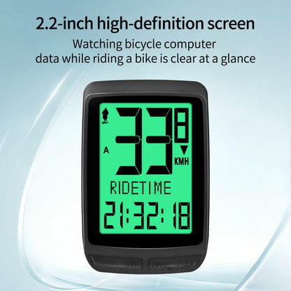 Replaceable Battery Bike Computer Wireless Cycling Computer Bicycle Speedometer Odometer Waterproofing Bicycle Accessories