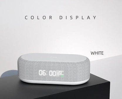 Wireless Fast Charging Dock for Phones Including Alarm, Night Light, Clock and Thermometer (For iPhone 17 16 15 14 13)