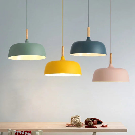 Nordic LED Modern Pendant Lights Living Room Home Decoration Iron Kitchen Dinning Room Hanging Lamps Restaurant Light Fixtures
