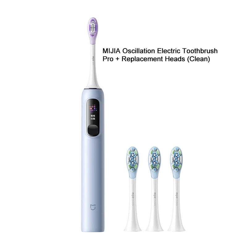 MIJIA Pro Sonic Electric Toothbrush with 4 Modes, LED Display & Travel Lock