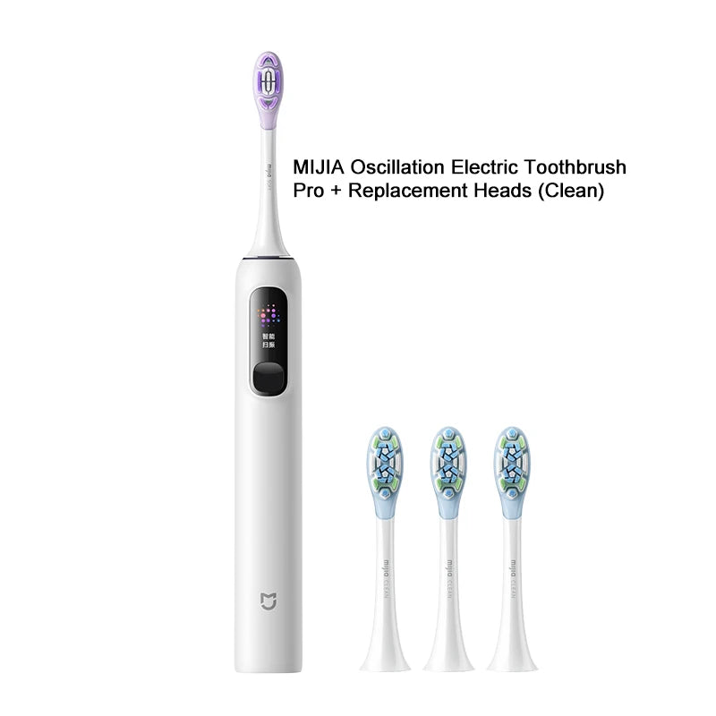 MIJIA Pro Sonic Electric Toothbrush with 4 Modes, LED Display & Travel Lock