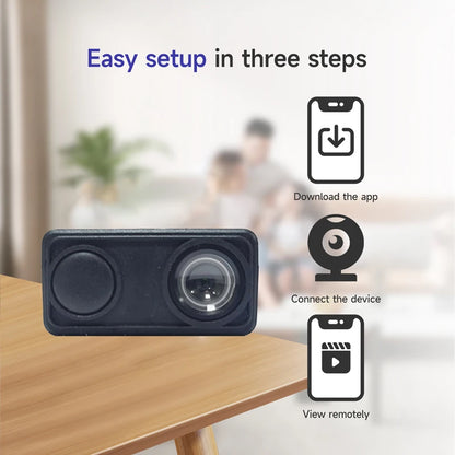 New 4K HD Camera WiFi Wireless Monitor Night Vision Remote Motion Detecting Camcorders Security Protection Indoor Surveillance
