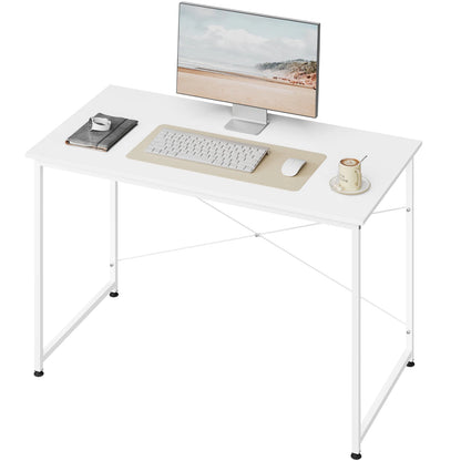 WOLTU Modern Home Office Desk with Metal Frame