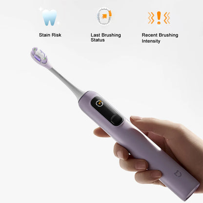 MIJIA Pro Sonic Electric Toothbrush with 4 Modes, LED Display & Travel Lock