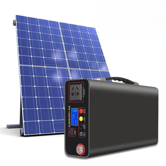 300W LiFePO₄ Portable Power Station, 220V Solar-Compatible Backup Battery for Camping & Emergencies