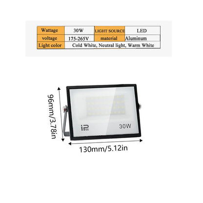 LED Spotlight  Waterproof IP66 220V 20W 30W  50W 100W 150W 200W 300W Outdoor Floodlights outdoor Factory Billboard Lighting