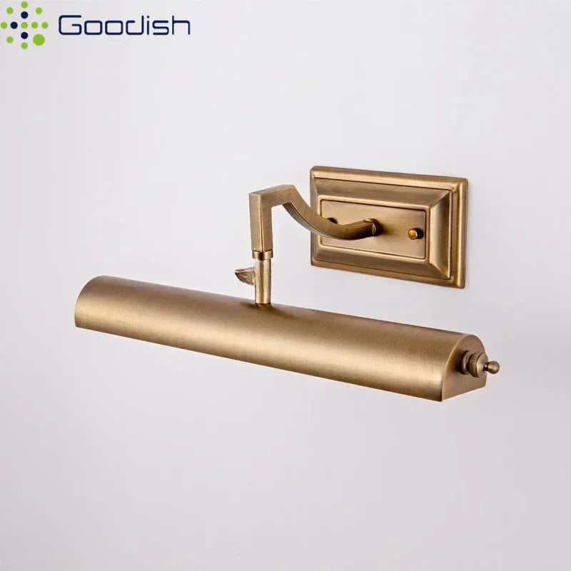 Modern Stylish Fashion Art Creative Lustre Lights Mirror Painting Head Iron LED Wall Lamp for Bedroom Home Decoration Chandelier