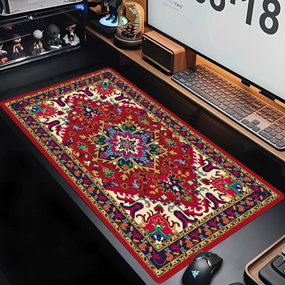 Persian Mouse Pad Large Xxl Big Office Carpet Mouse Mats Gamer Rug Desk Accessories Computer Table Pads Company Speed Extended