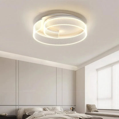 Modern Minimalist LED Ceiling Chandeliers Lamps Cream Eye Protection Pendant Lights Home Decor Bedroom Dinning Lighting Fixtures