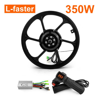 Front Drive Wheel for Electric Bike, Brushless Hub Gear Motor Wheel, Cheap, 16 Inch, 35km, H, 36V, 350W