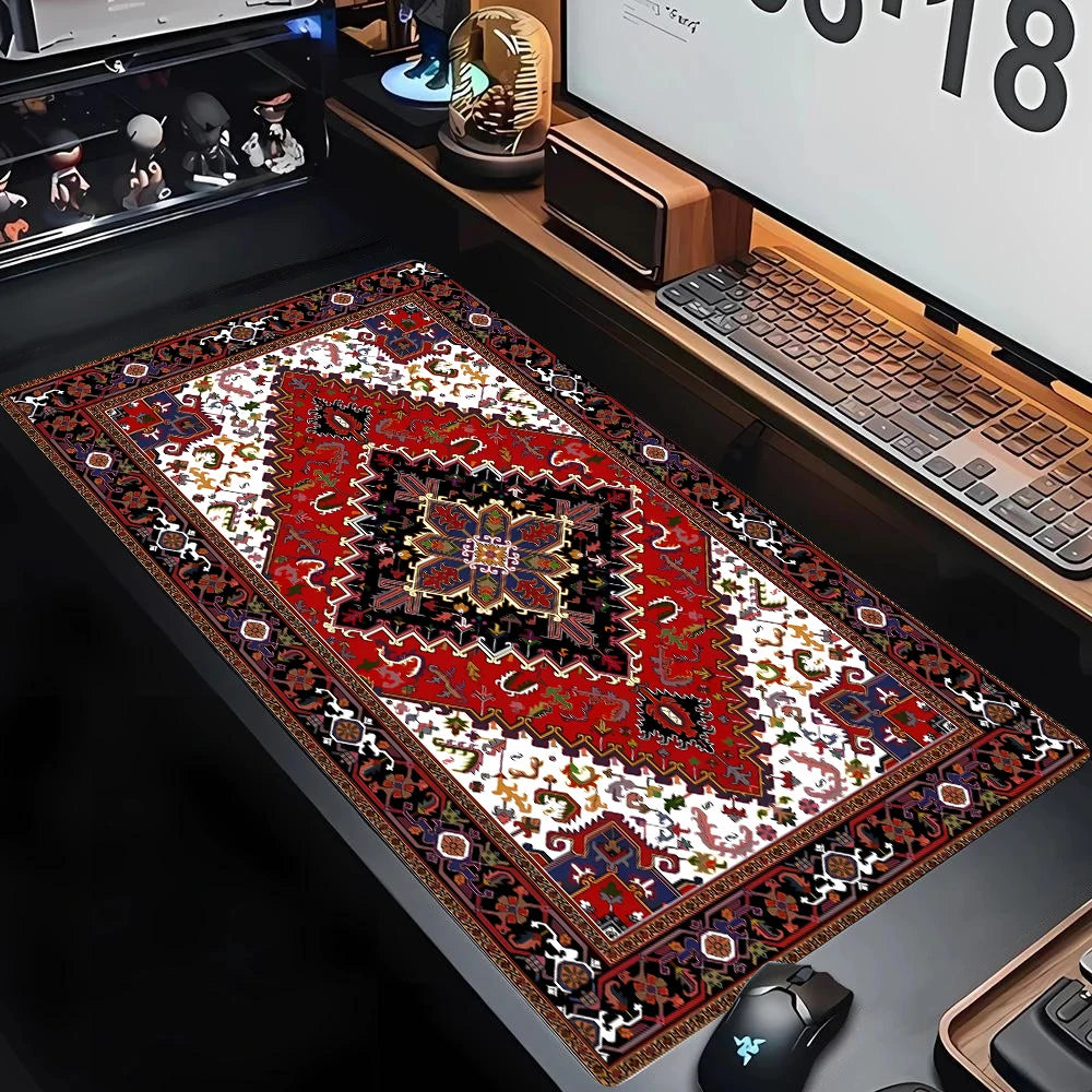 Persian Mouse Pad Large Xxl Big Office Carpet Mouse Mats Gamer Rug Desk Accessories Computer Table Pads Company Speed Extended