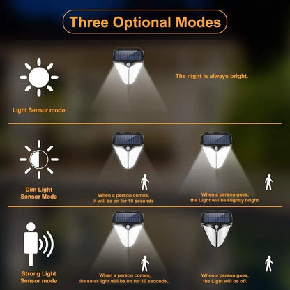 Solar Street Light Outdoor Waterproof LED Courtyard Light Super Bright Energy-Saving Environmental Courtyard Garden Corridor