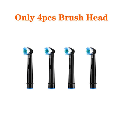 Rechargeable Rotating Electric Toothbrush, Compatible with Oral-B Replacement Heads