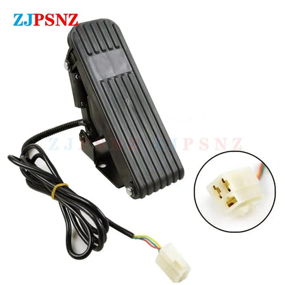 Foot Pedal 2Pin 3Pin Electric Bike Scooter Throttle E-bike Electric Tricycle Accelerator Pedal Speed Control Motorcycle Throttle