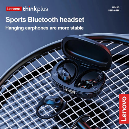 Lenovo LP75 Sports Wireless Headphones with Microphone (Button Control, LED Power Display, Hifi Stereo Sound, Bluetooth 5.3 TWS)