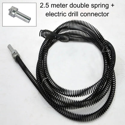 5m Drain Cleaning Snake for Kitchen & Bathroom Sinks
