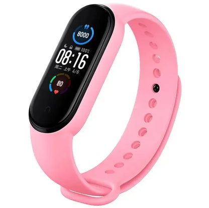 Watchbands For Xiaomi Mi Band 7 6 5 4 3 strap Wristband New Silicone sports Bracelet Correa Mi Band 7 6 5 Smartwatch Accessories