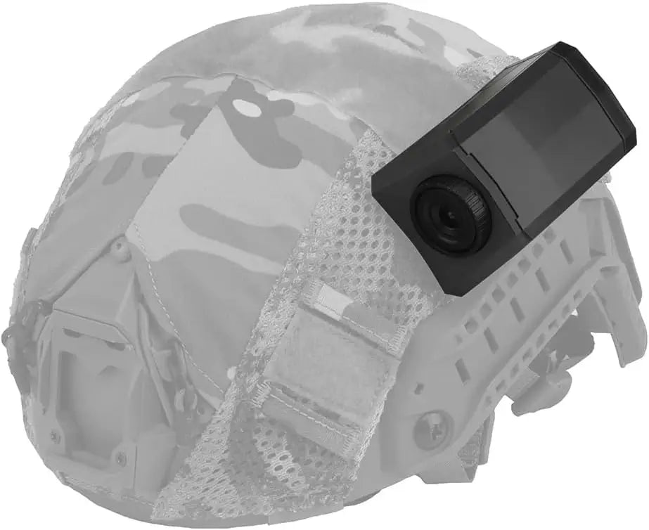 Tactical Helmet Camera Model with Hook Loop Fast Helmets Decoration Camera Props Shooting CS Game Helmet Equipment