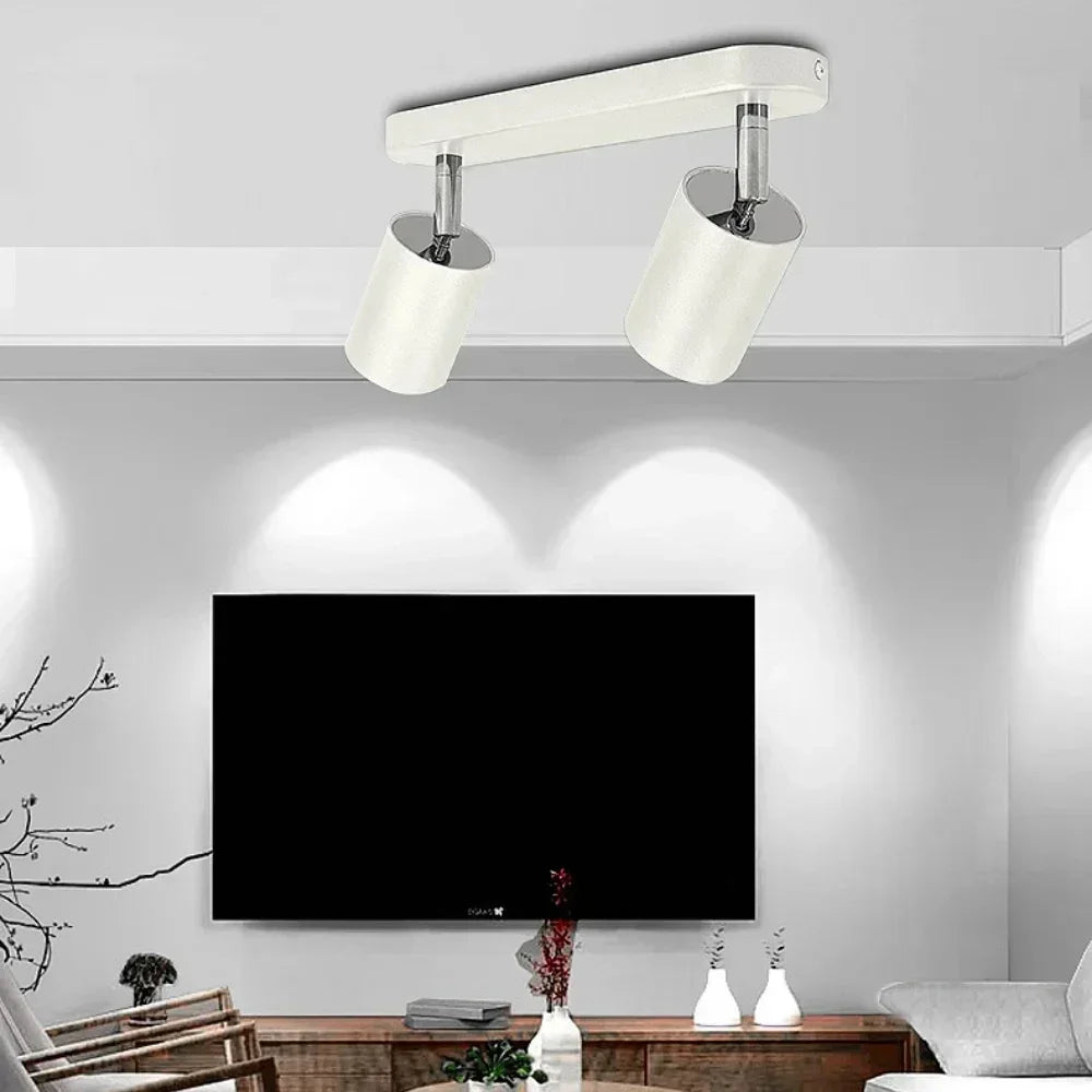 Modern Nordic White Light Fixtures LED Ceiling Light GU10 Down Light for Kitchen Living Room Bedroom Surface Mount Ceiling Lamp