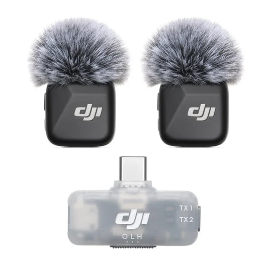 DJI Microphone Mini Transmitter and Mobile Receiver Plug (for mobile recording)