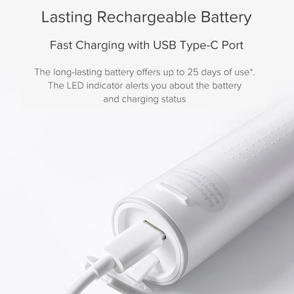MIJIA T300 Sonic Electric Toothbrush, IPX7 Waterproof