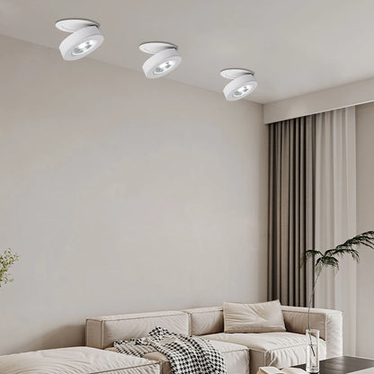 LED Downlight Slim Ceiling Lamp Dimmable Round Recessed Lamp Foldable 360 Degree Rotatable Modern Lighting LED Spot Lighting