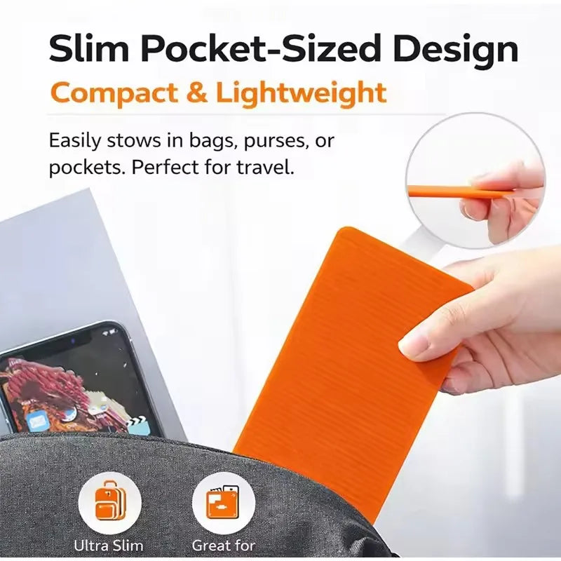 Flexible Foldable Silicone Phone Holder (Portable, Adjustable, Multi-Angle, For Phone, Laptop, Tablet)