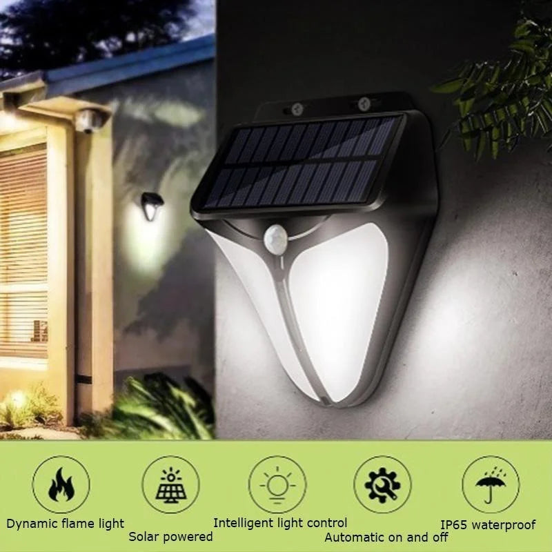 Solar Street Light Outdoor Waterproof LED Courtyard Light Super Bright Energy-Saving Environmental Courtyard Garden Corridor