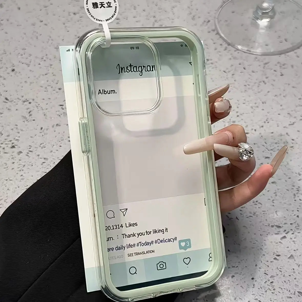 Candy Color Frame Phone Case (For iPhone 18 17 16 15 14 13 12 11 16) Acrylic & Shockproof Cover