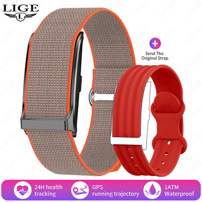 Smart Fitness Tracker with Heart Rate Monitor, Pedometer & Call Alerts for Men and Women