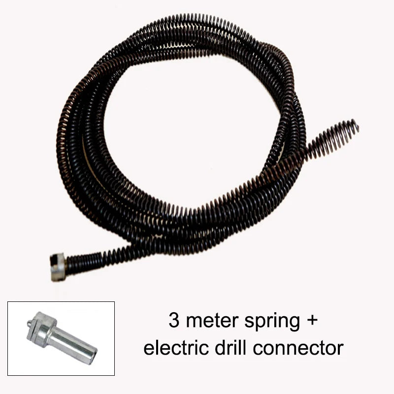 5m Drain Cleaning Snake for Kitchen & Bathroom Sinks