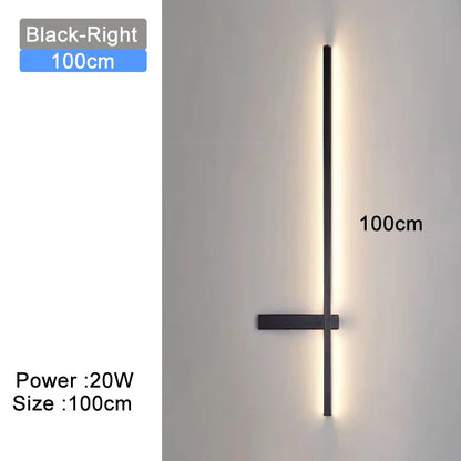 Hardwired Wall Sconces Modern LED Wall Lighting Fixtures for Bedroom Living Room Interior Wall Lamps for Corridor Kitchen Black