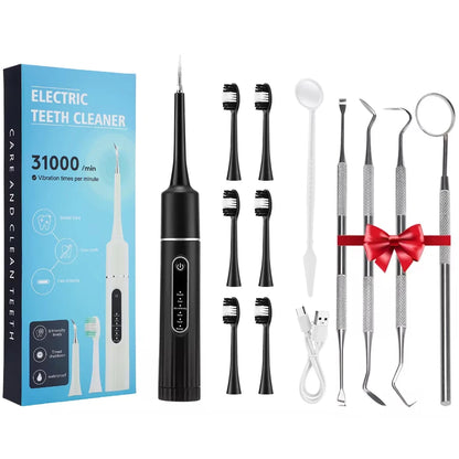 Electric Sonic Dental Scaler for Plaque, Tartar & Stain Removal